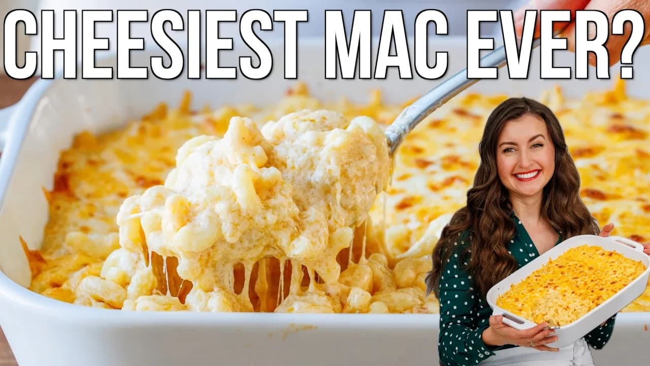 Cheesy Baked Mac & Cheese
