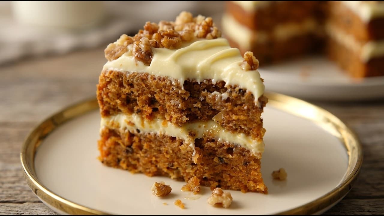 Carrot Cake with Cream Cheese Frosting