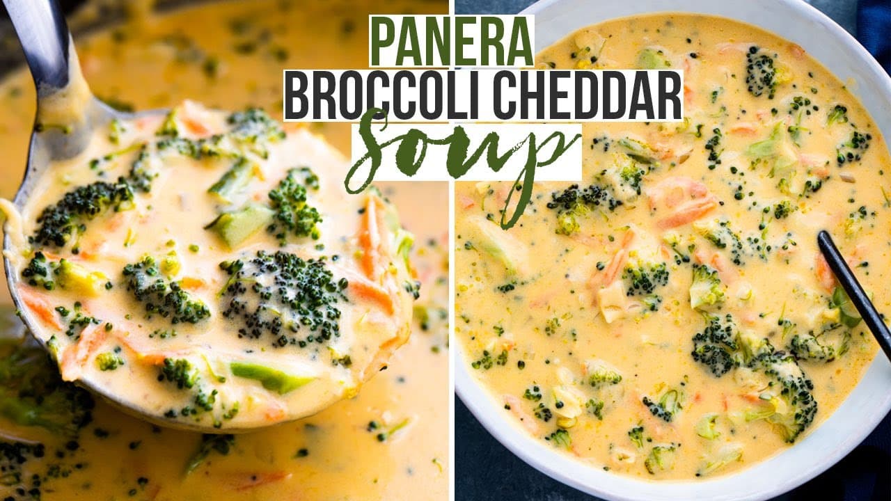 30 Minute Broccoli Cheddar Soup