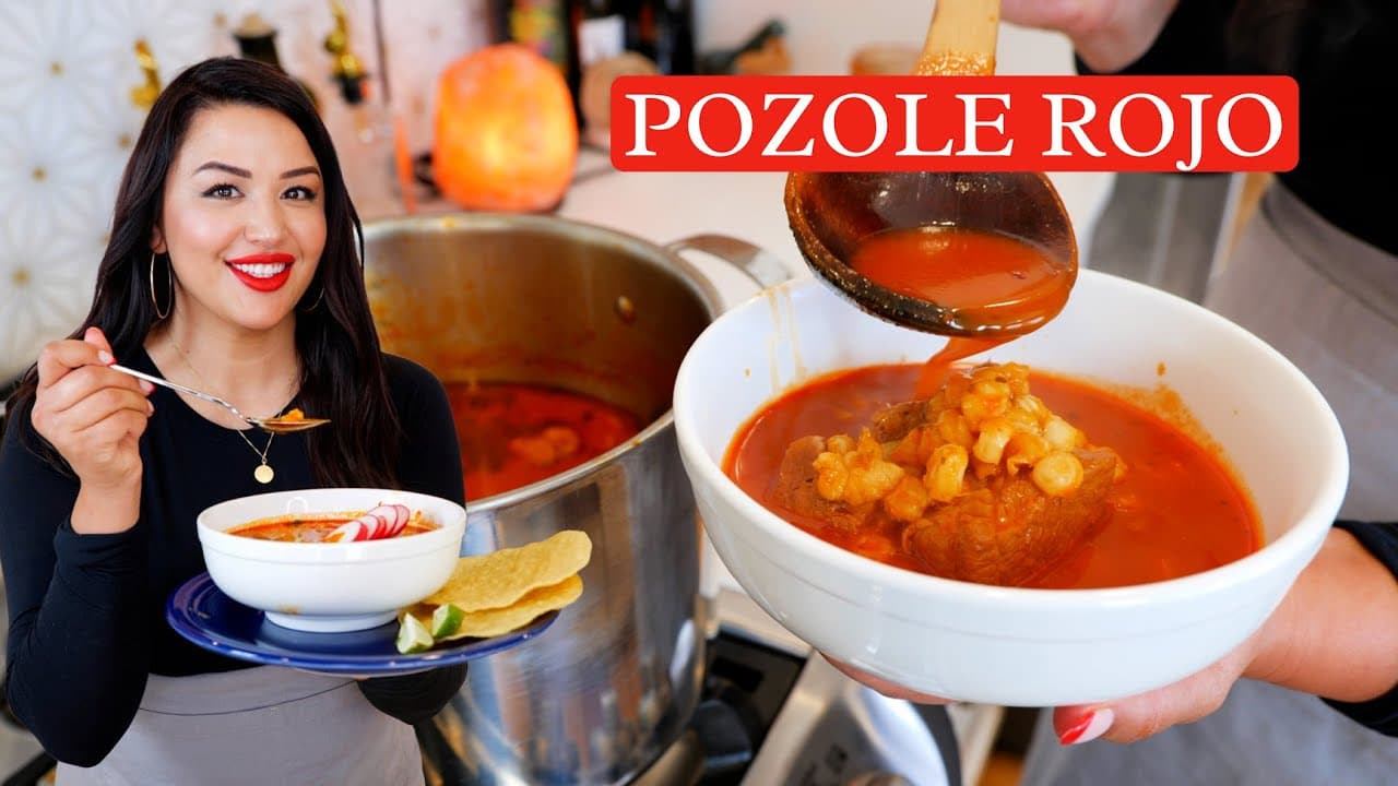 Small Family Size Pozole Rojo