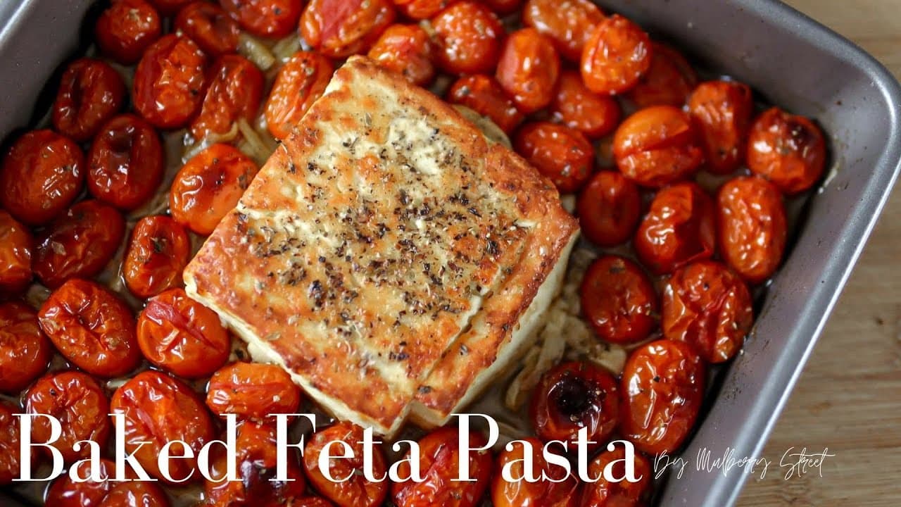 Baked Feta Cheese Pasta