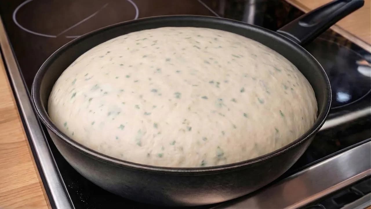 Stovetop Garlic Bread