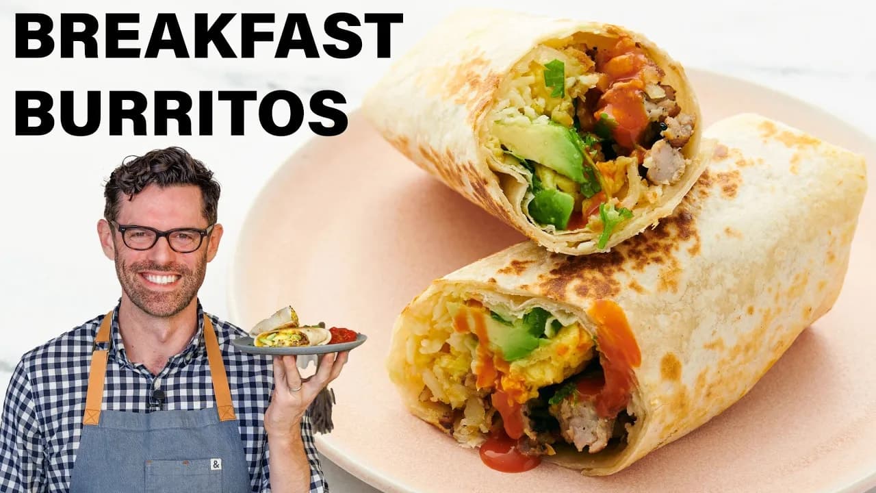 Easy Breakfast Burritos Recipe