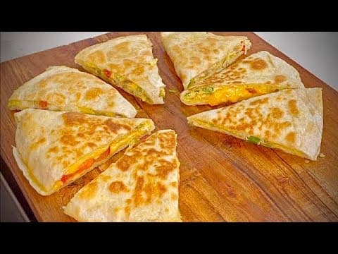 Breakfast Quesadilla Omelette
