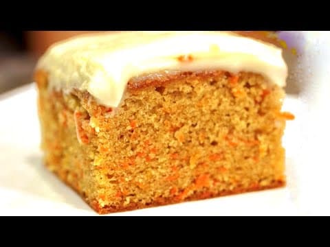 Simple Moist Carrot Cake Recipe