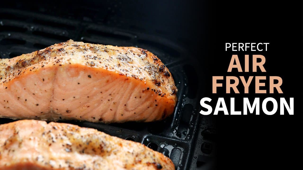 Air Fryer Salmon | How to Cook Salmon in the Air Fryer (Fresh or Frozen!)