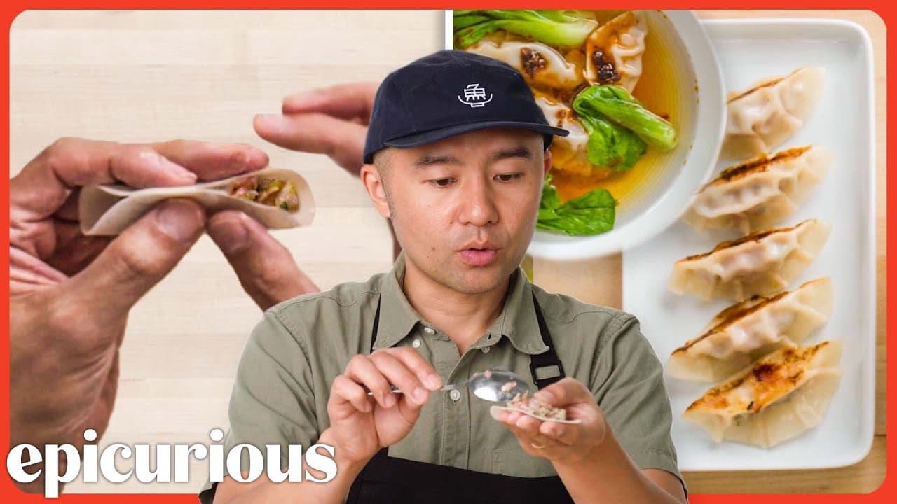 How A Japanese Chef Makes Gyoza (3 Traditional Styles)