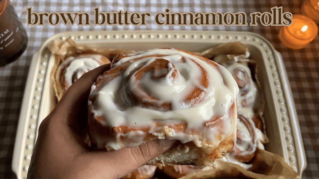 Gooey Brown Butter Cinnamon Rolls