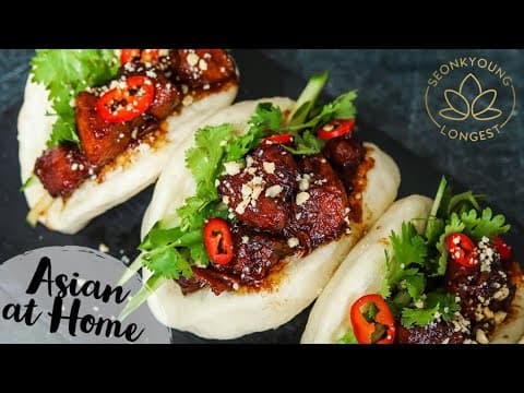 Gua Bao Pork Belly Steamed Buns