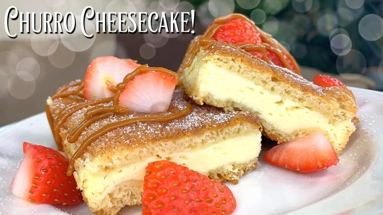Churro Cheesecake Bars