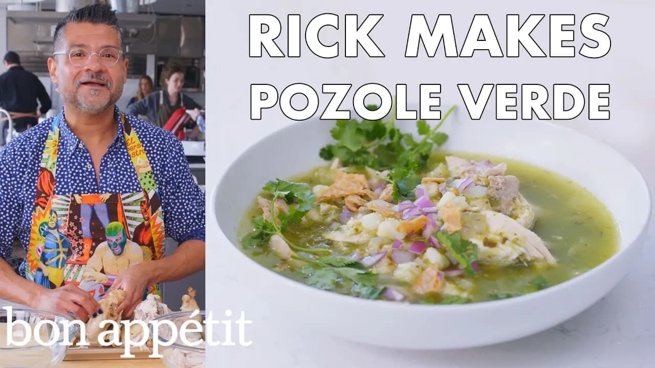 Rick Makes Pozole Verde (Mexican Stew)