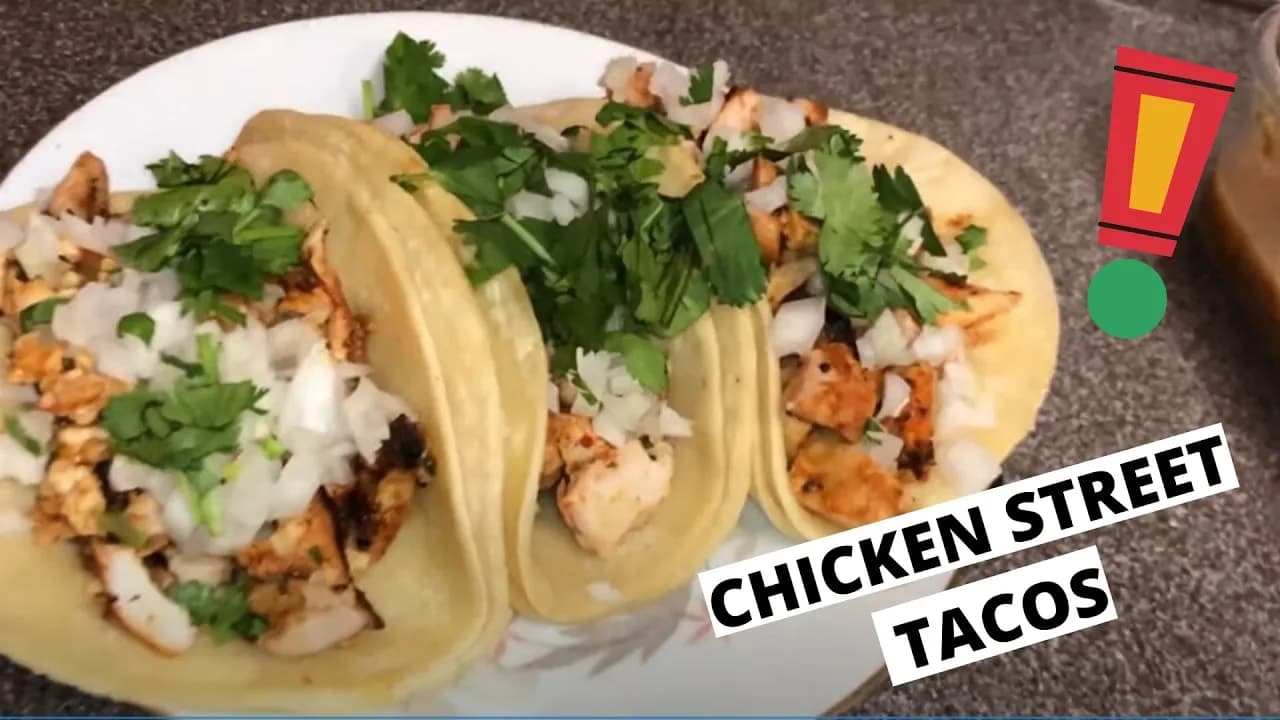 EASY Chicken Street style Taco Recipe