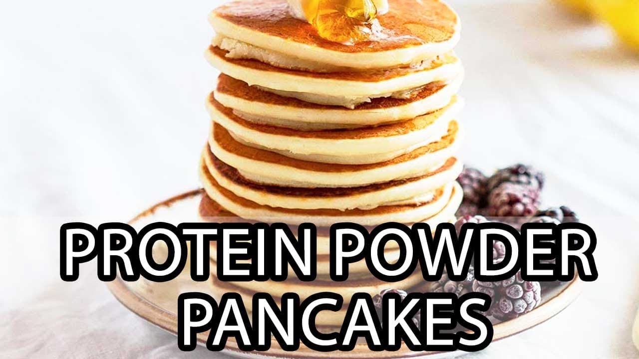 Vanilla Protein Powder Pancakes