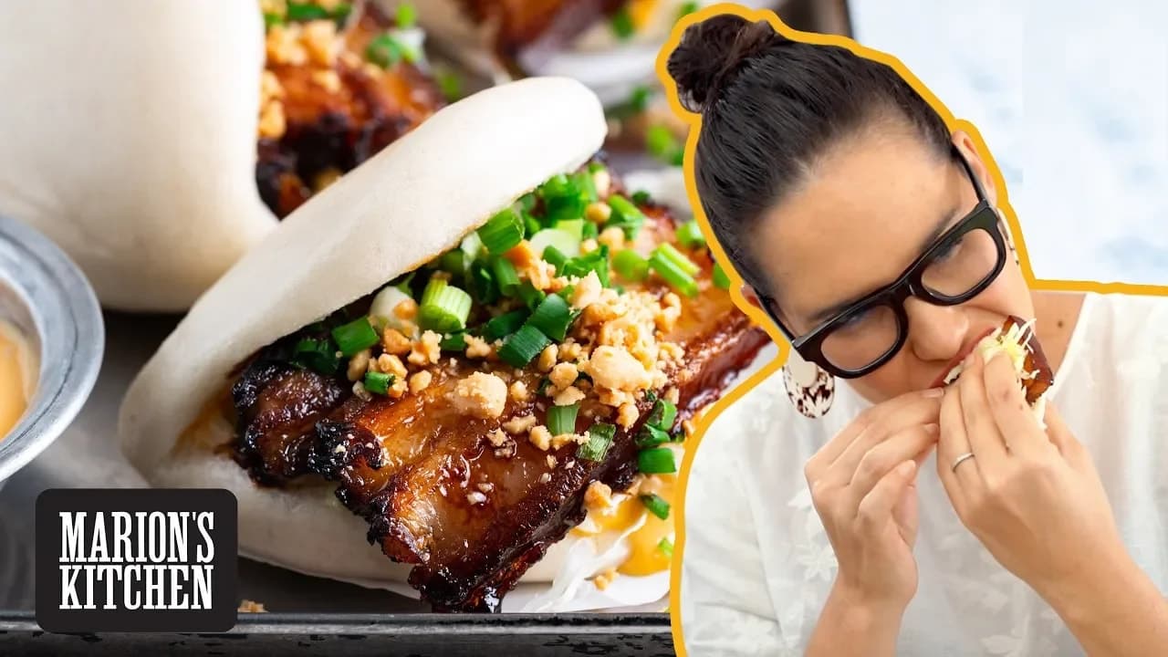 Chinese Braised Pork Belly Bao