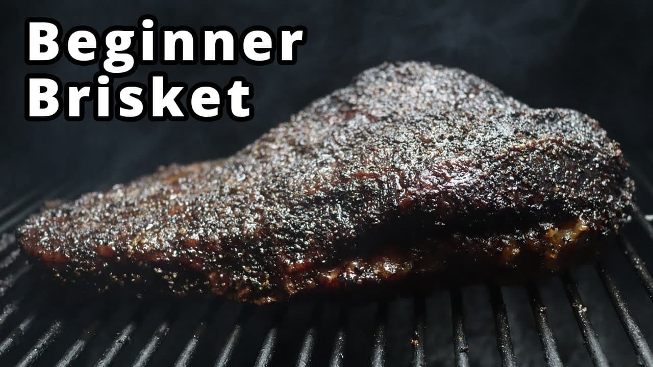 Easy Smoked Brisket Recipe