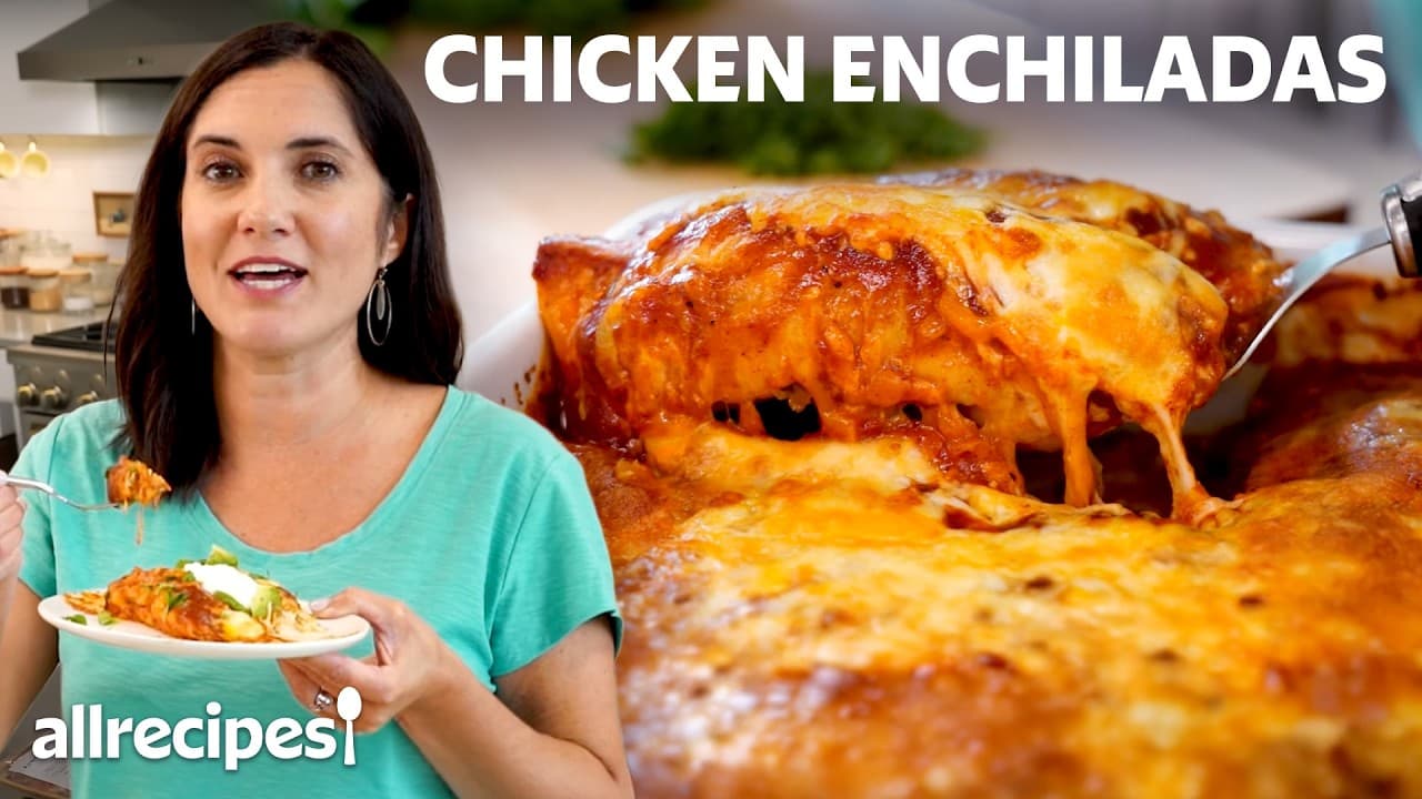 Easy Chicken Enchiladas