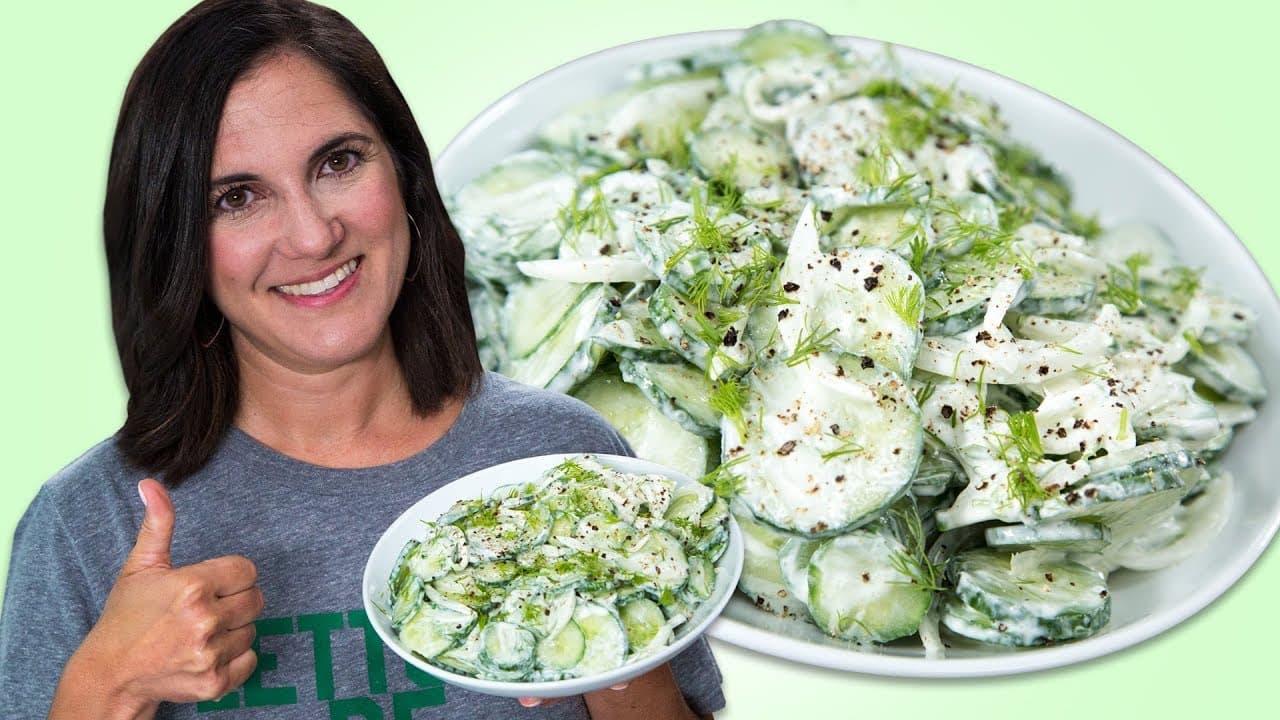 Creamy Cucumber Salad