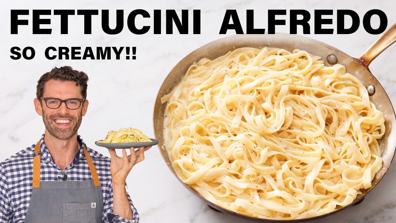Easy Fettuccine Alfredo Recipe