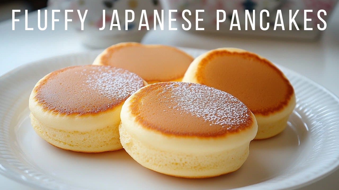 Fluffy Japanese Soufflé Pancakes
