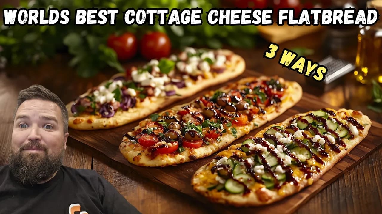 Cottage Cheese Flatbread Recipe