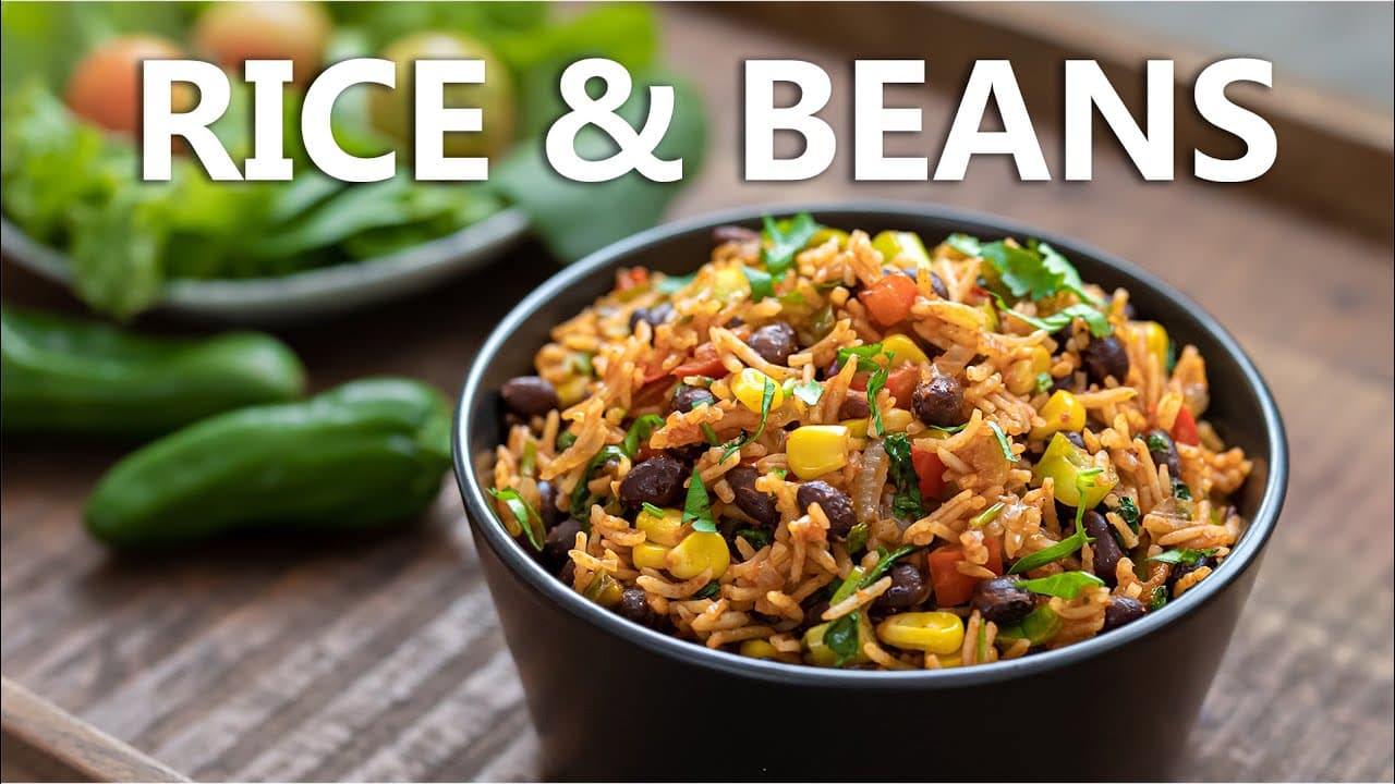 Mexican Inspired Rice and Beans Recipe