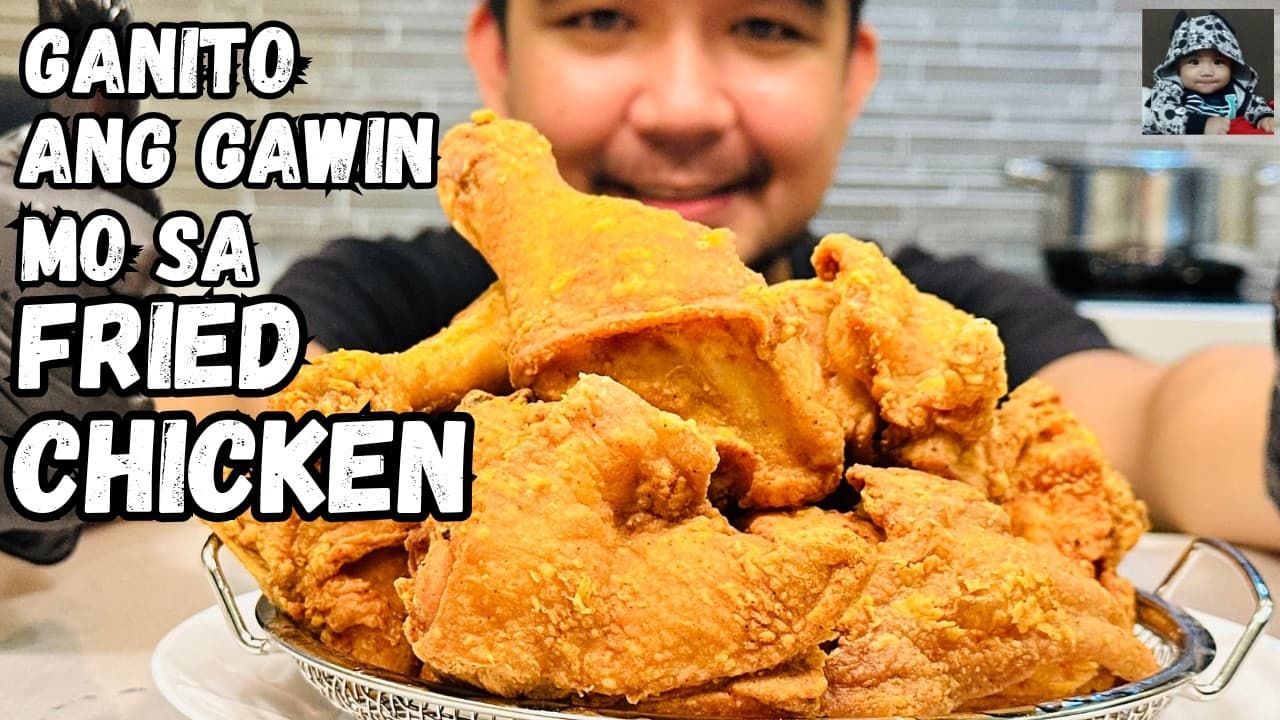 Crispy Juicy Fried Chicken with Homemade Gravy