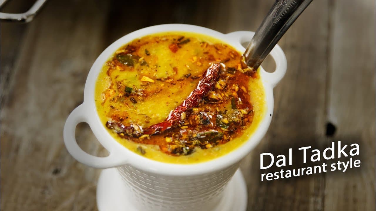Restaurant Style Dal Tadka Recipe
