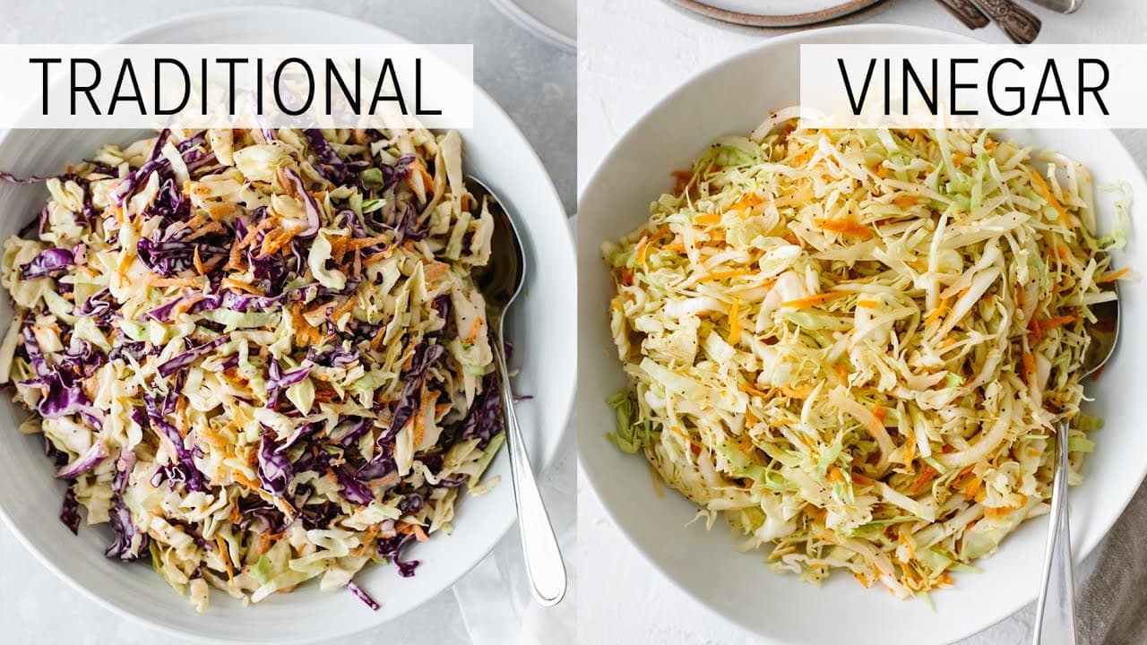 Coleslaw Recipe - 2 Ways