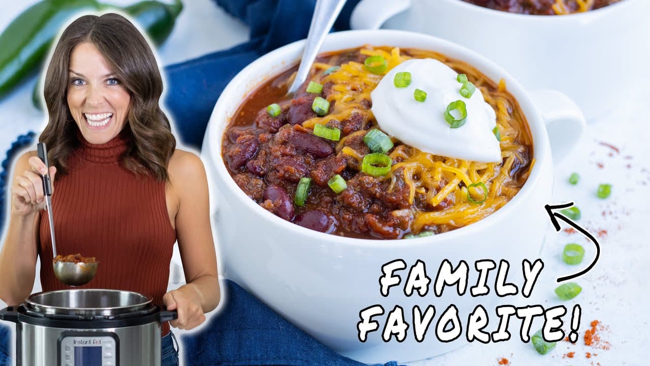 Instant Pot Beef Chili