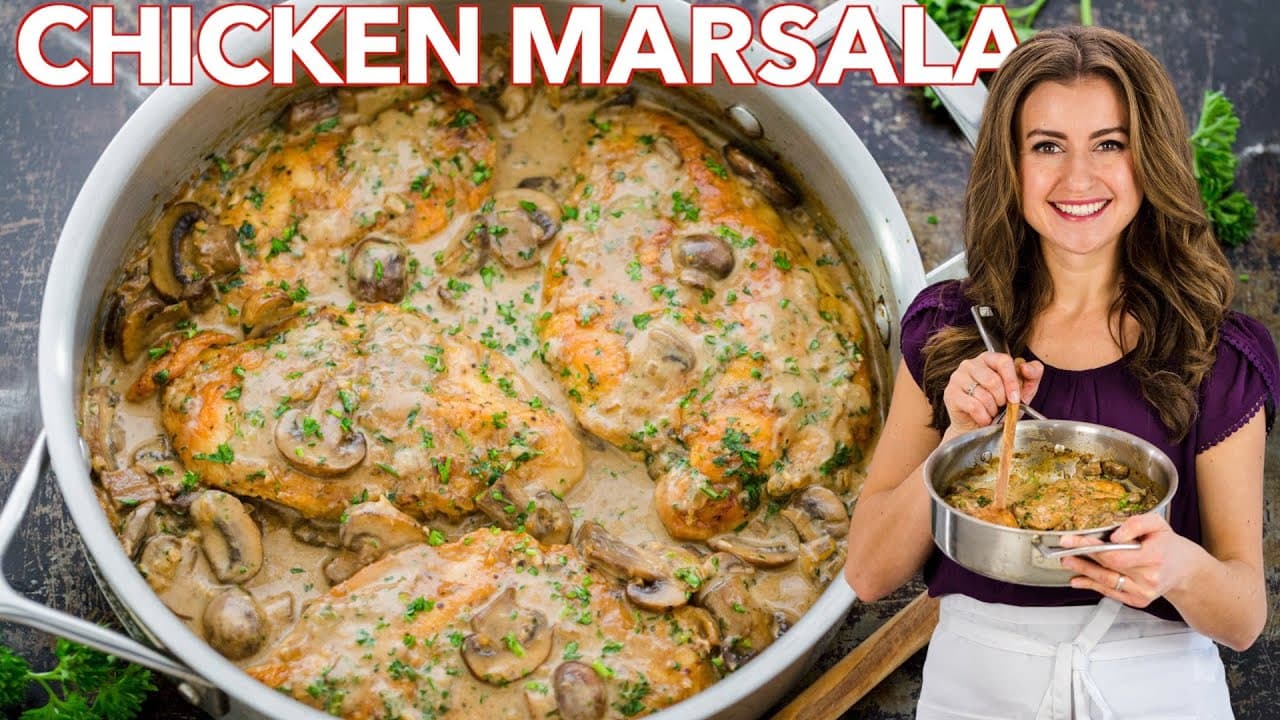 Creamy Chicken Marsala Recipe