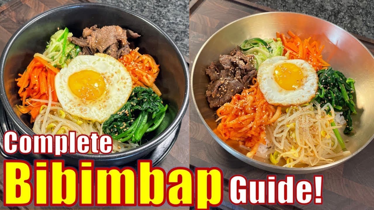 How to Make Healthy, Delicious Bibimbap & Dolsot Bibimbap