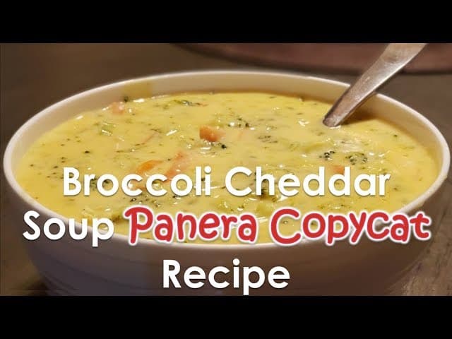 Broccoli Cheddar Soup (Panera Copycat)