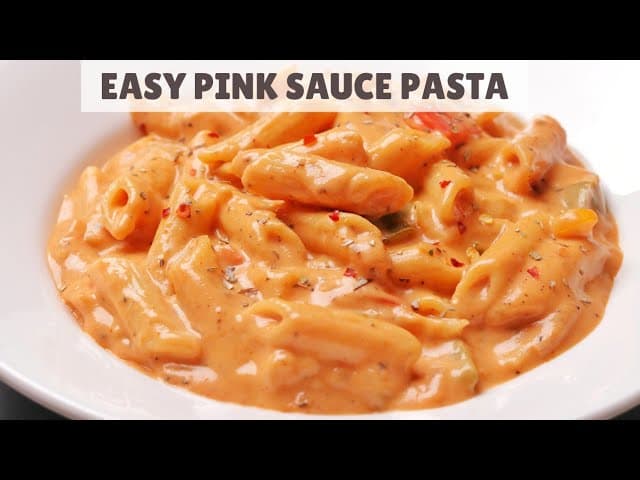 Restaurant-Style Creamy Pink Sauce Pasta