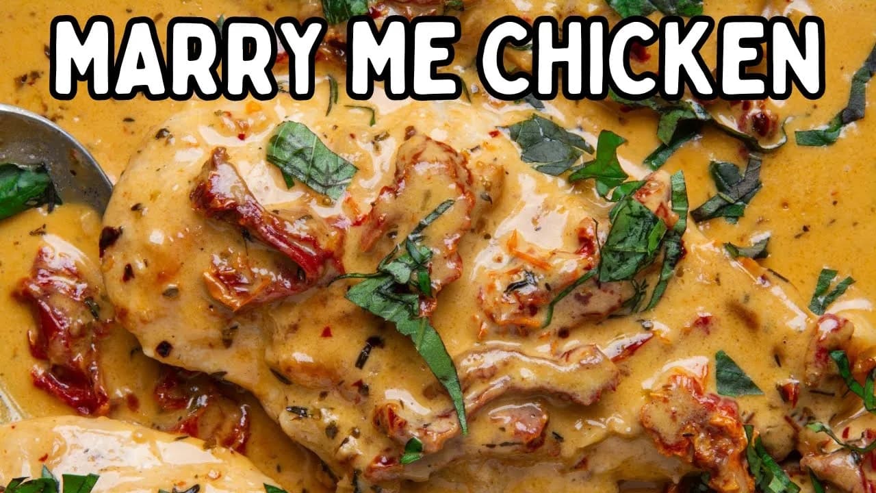 EASY MARRY ME CHICKEN RECIPE