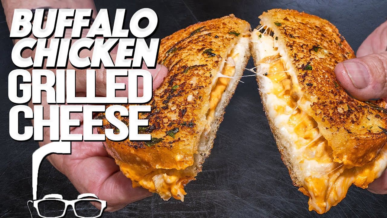 Buffalo Chicken Grilled Cheese