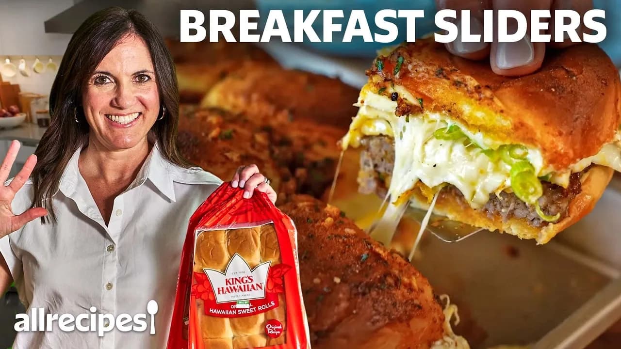 3 Breakfast Sandwiches Made on Hawaiian Rolls
