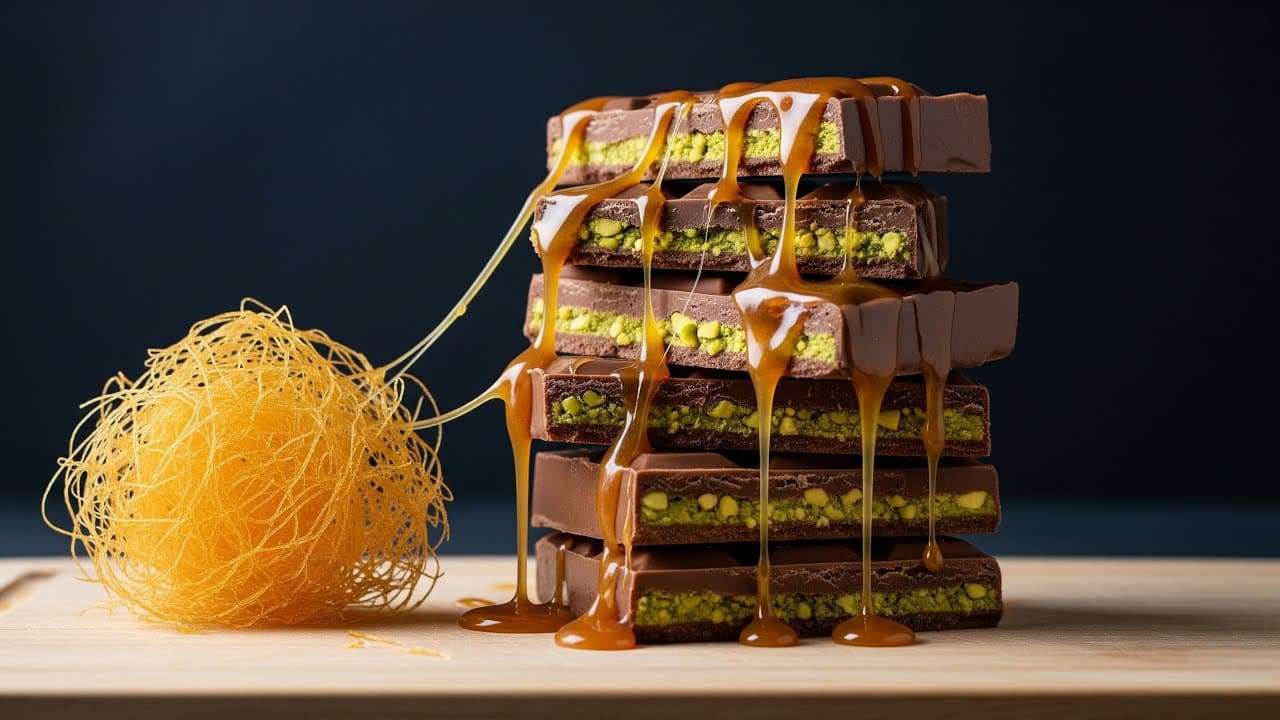 How to Make The Viral Dubai Chocolate Bar (Easy Recipe)
