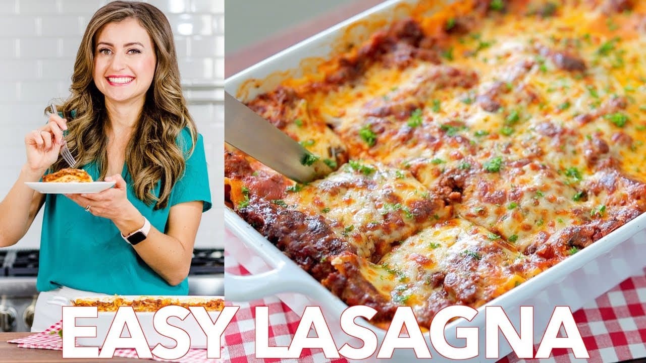 Beef Lasagna Recipe