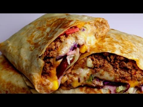 Beef Cheese Wrap