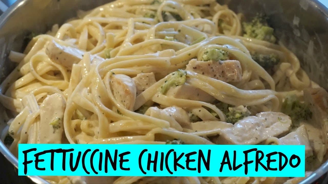 Easy Chicken Fettuccine Alfredo