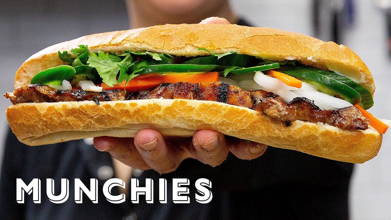 Char Siu Chicken Banh Mi
