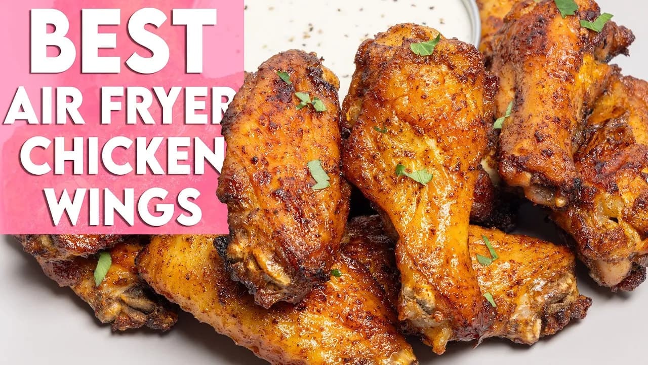 Easy Air Fryer Chicken Wings Recipe