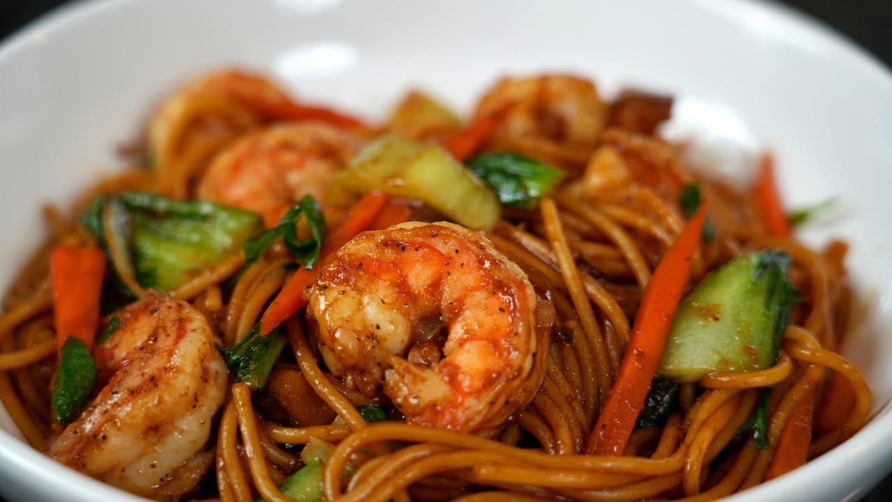 Quick & Easy Shrimp Lo Mein