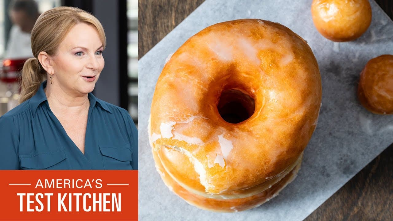 Homemade Glazed Doughnuts
