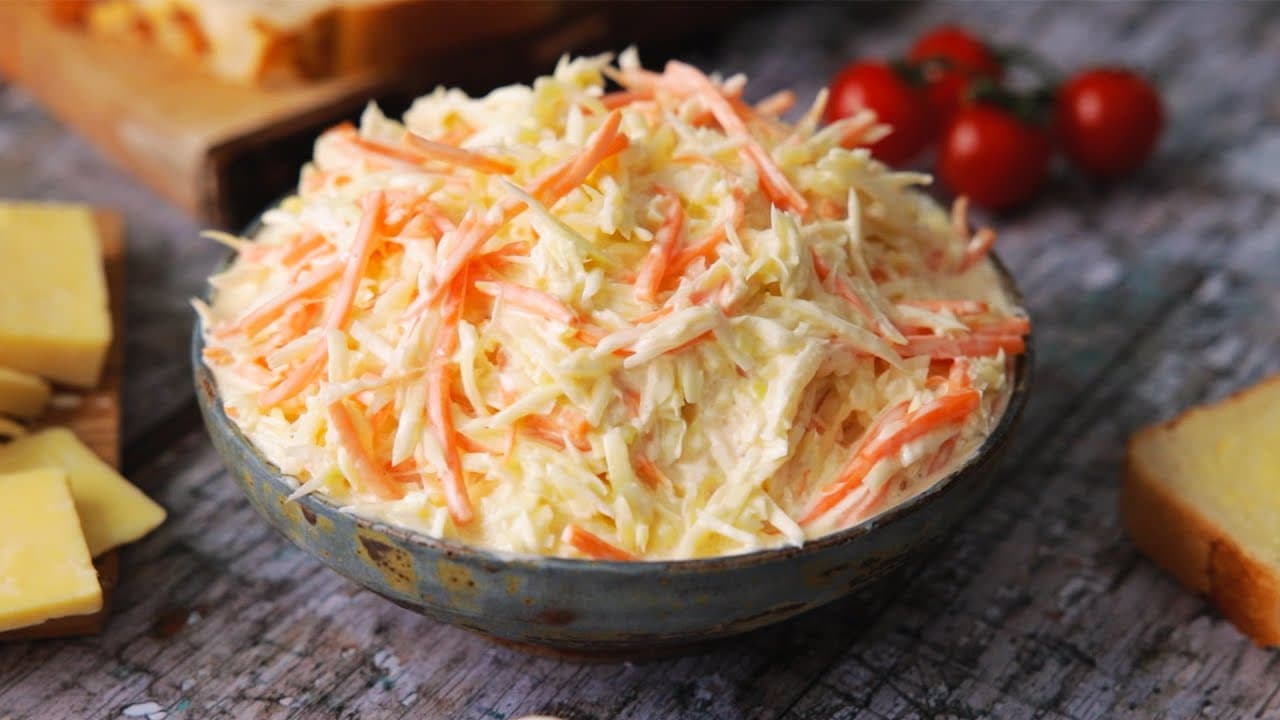 Homemade Creamy Coleslaw