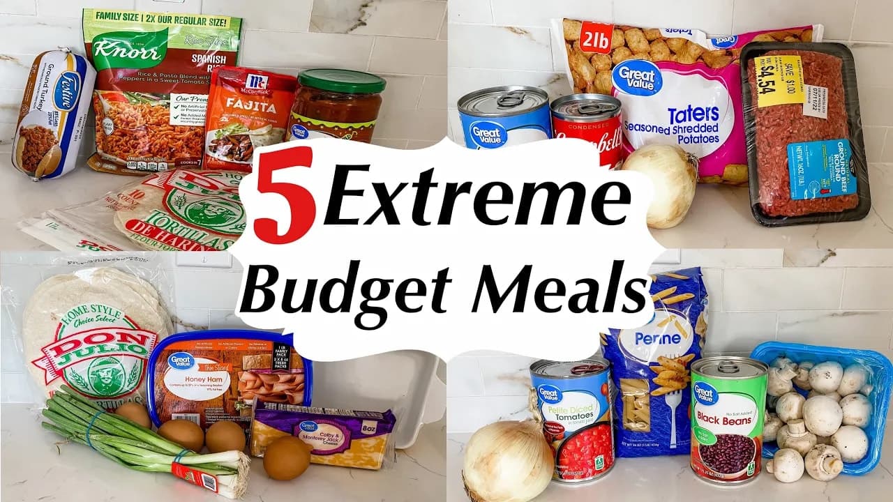 Budget Friendly Dinner Ideas