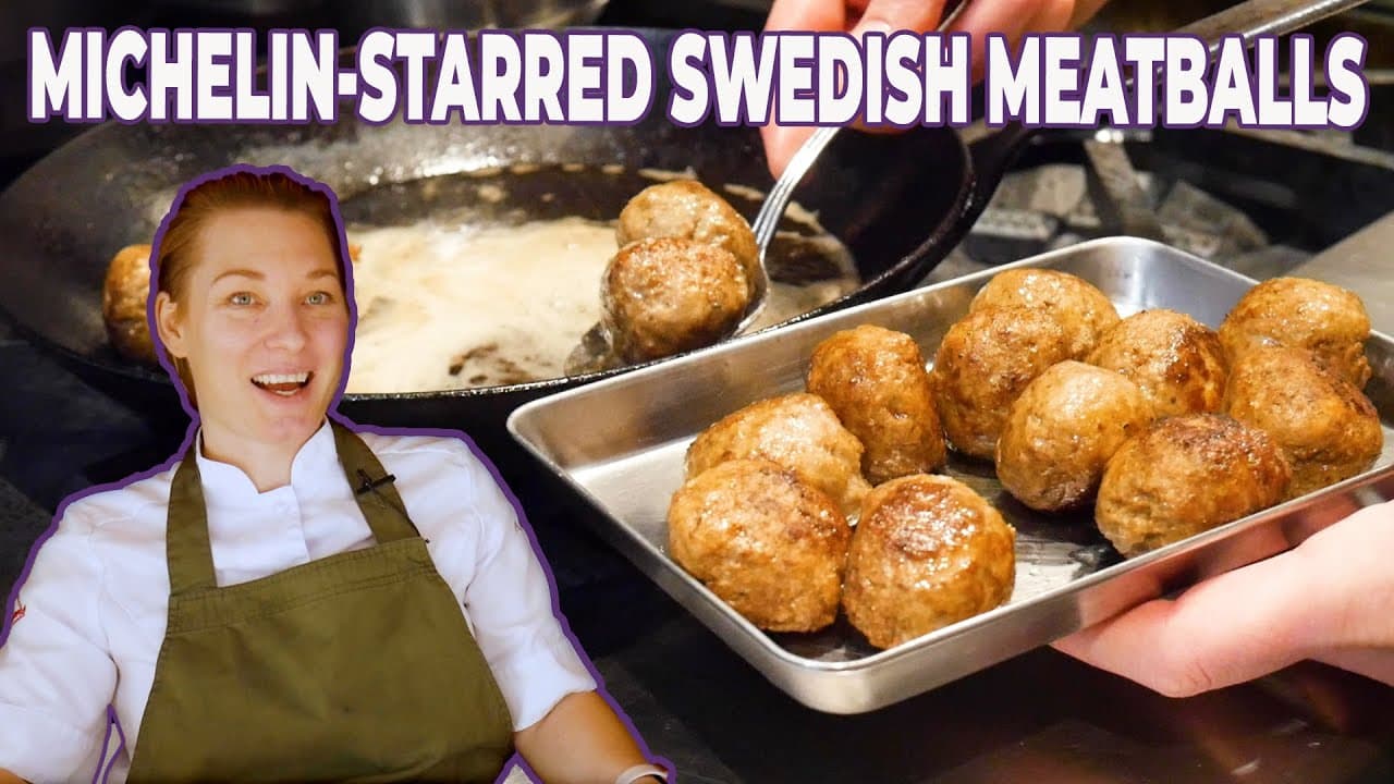 MICHELIN-STARRED Swedish Meatballs