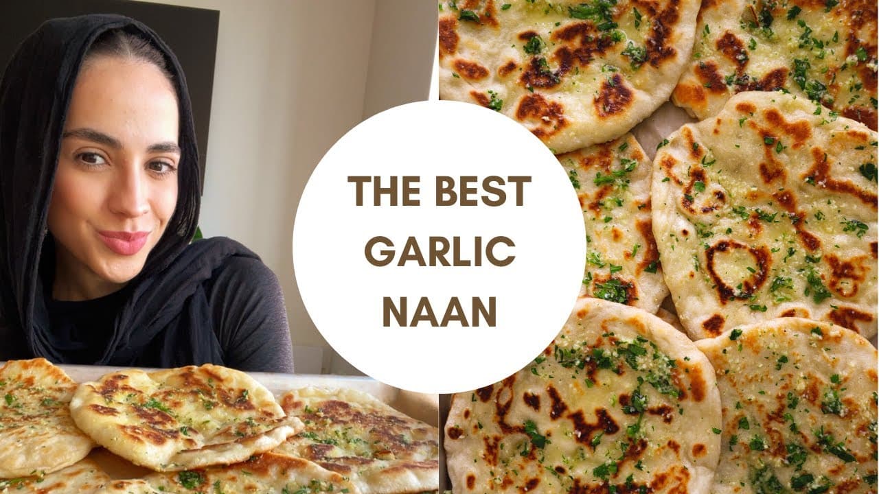 Homemade Garlic Naan