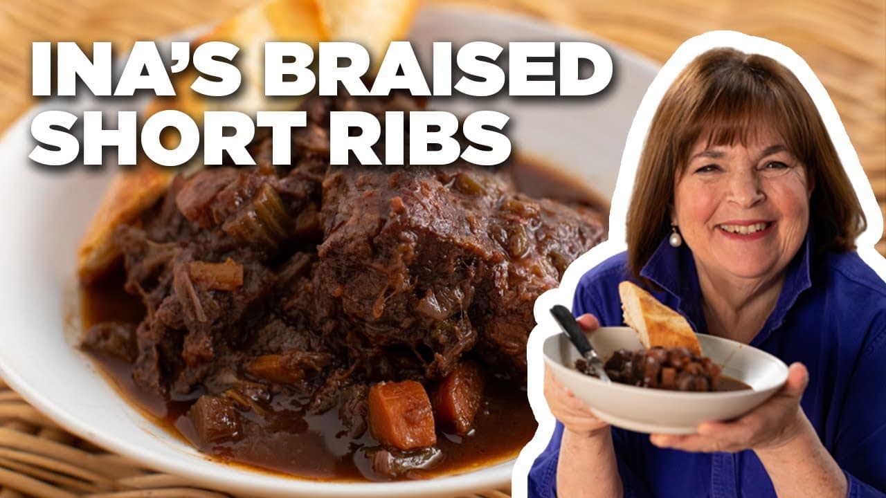 Red Wine-Braised Short Ribs