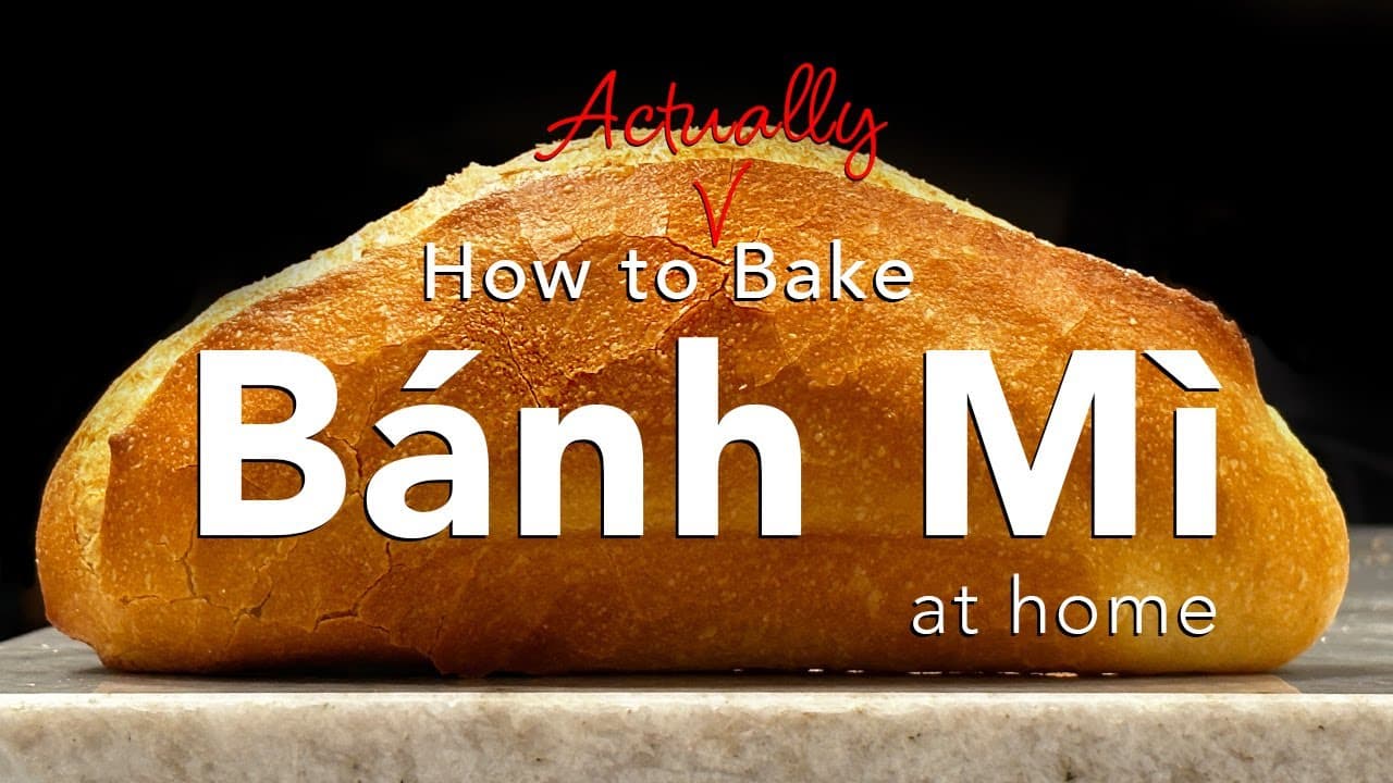 Bánh Mì Bread Recipe with Egg as a Dough Improver